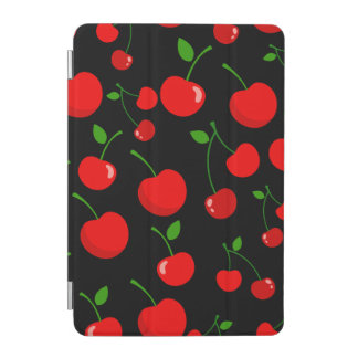 Bold Cherries on Black – Stylish Tablet Case