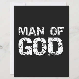 Bold Christian Quote for Men Faith Saying Gift Man