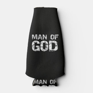 Bold Christian Quote for Men Faith Saying Gift Man Bottle Cooler