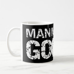 Bold Christian Quote for Men Faith Saying Gift Man Coffee Mug