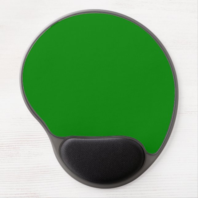 Bold Christmas Green Comfort Gel Mouse Pad (Front)