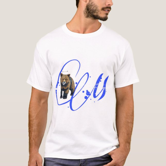  Bold CM Bear Graphic – Men’s T-Shirt (Front)