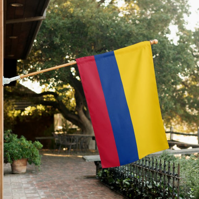 Bold Colombia Flag Design (In SItu)