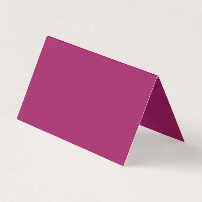 Bold Color Block Wedding Invite – Magenta (Front)