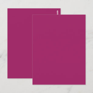 Bold Color Block Wedding Invite – Magenta