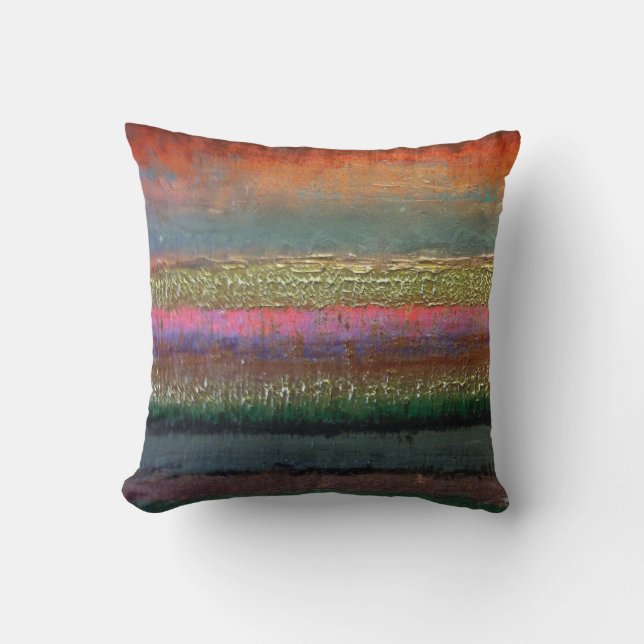 Bold Color Contemporary pillow (Front)