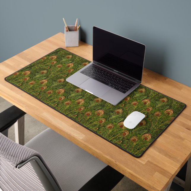 Bold Colored Craftsman Style Desk Mat (Office 2)