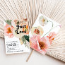 Bold Colorful Floral | Nothing Fancy Wedding Invitation