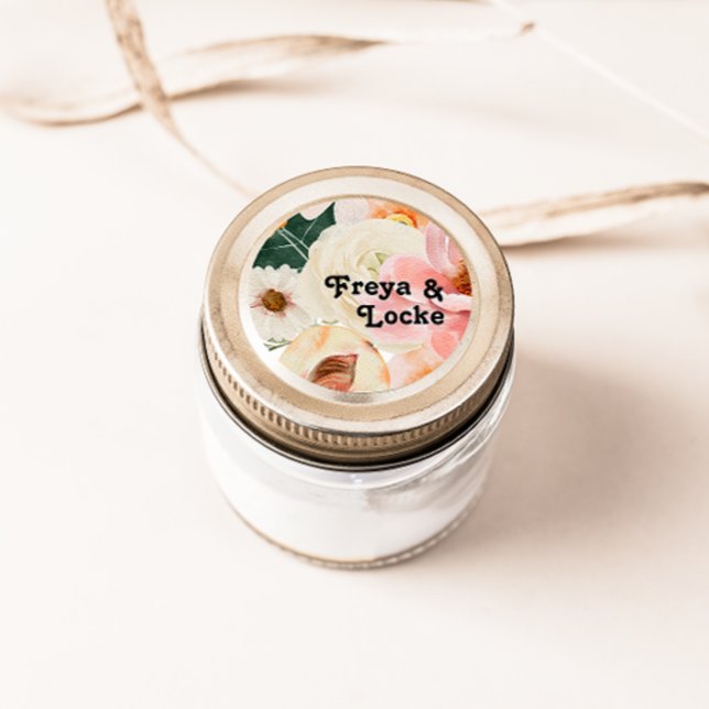 Bold Colorful Floral | Wedding Envelope Seals (Creator Uploaded)