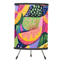 Bold Colorful Melon Summer Fruits Painting