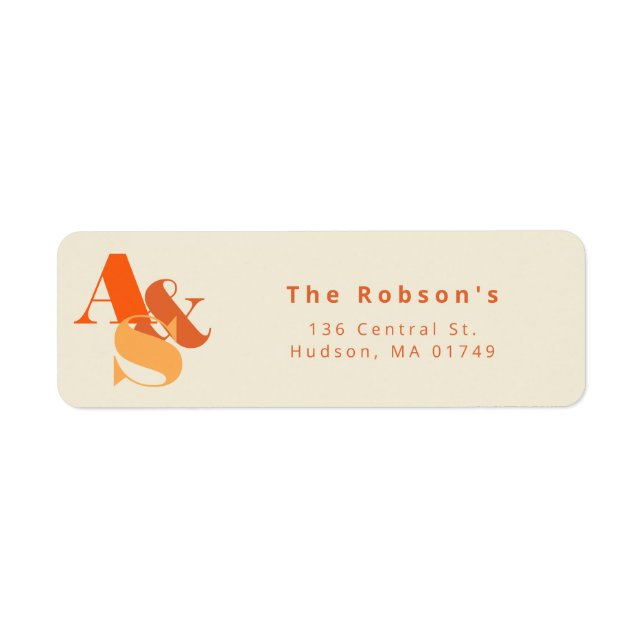 Bold Colors: Label (Front)