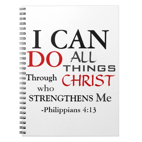 Bold Colors PHILIPPIANS 413 Notebook