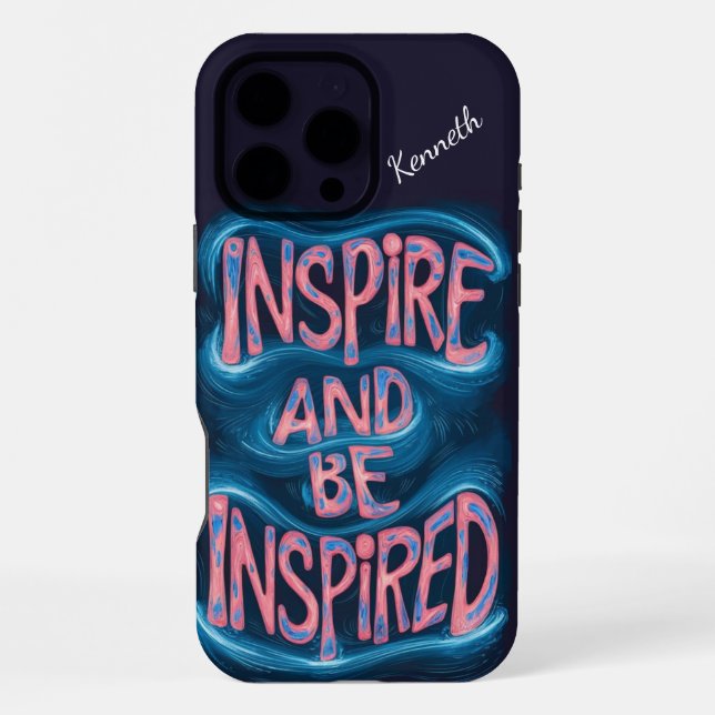 Bold colors spark nighttime creativity iphone case (Back)
