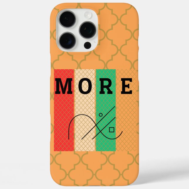 Bold Contrast & Geometry Case-Mate iPhone Case (Back)