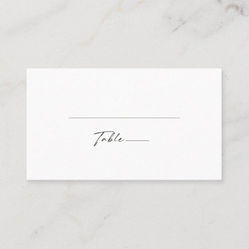Bold Country Sunflower  Wedding Place Card
