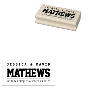 Bold Creative Stylish Rubber Stamp