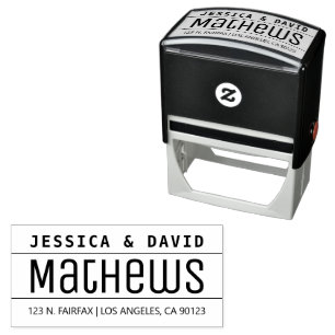 Bold Creative Stylish Self-inking Stamp