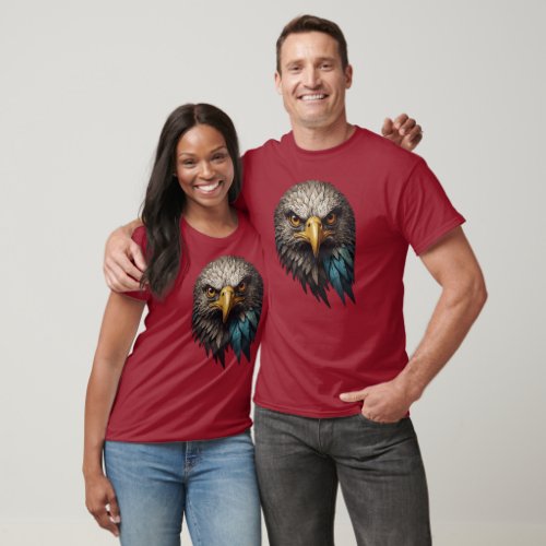bold crystal eagle emblem T_Shirt