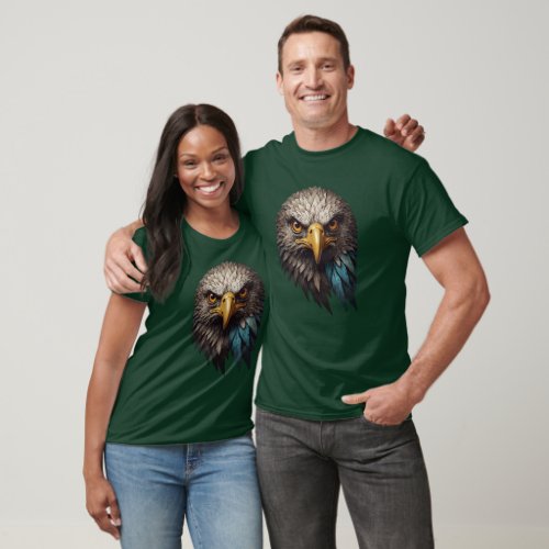 bold crystal eagle emblem T_Shirt