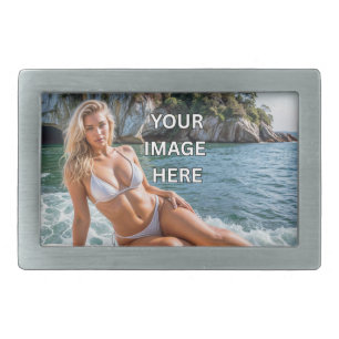BOLD! 🧷 Custom Belt Buckle – Add Image or Text