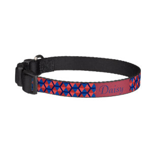 Bold Custom Name Dog Lover Monogrammed Dog Pet Collar
