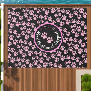Bold cute Paw Print Cute Pet Lover Customizable Outdoor Rug