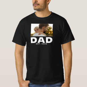 Bold Dad Established Photo T-Shirt
