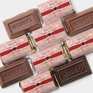 Bold Damask 40th Wedding Anniversary Hershey's Miniatures