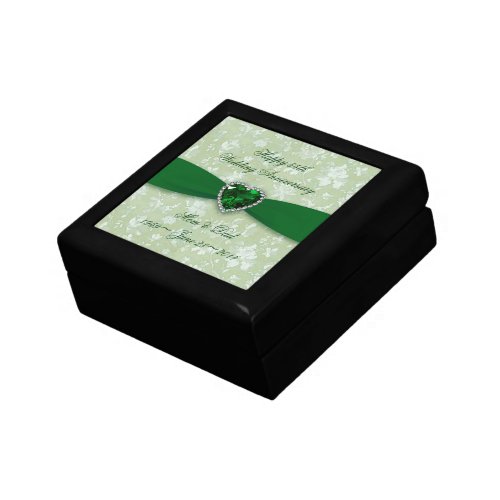 Bold Damask 55th Wedding Anniversary Gift Box