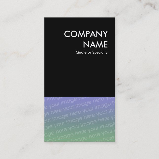 bold design your own business card (Front)