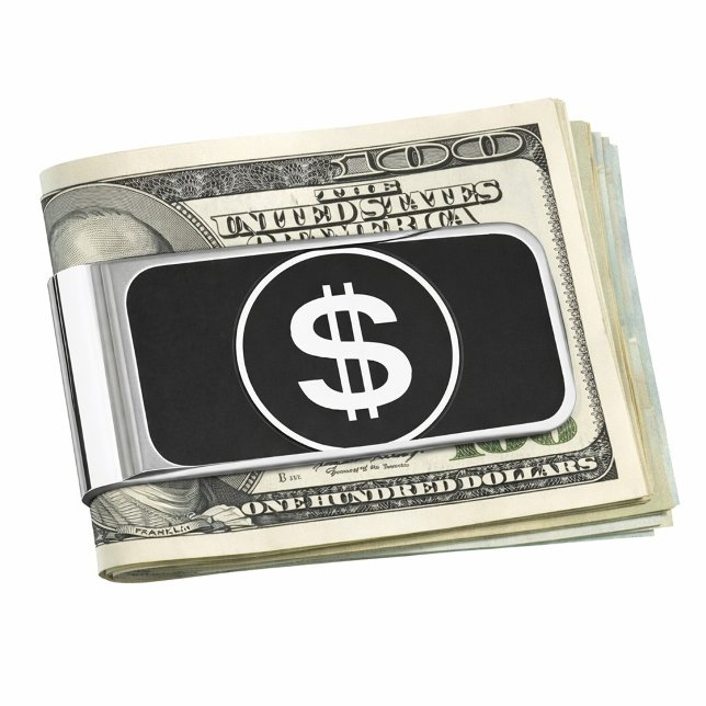 Bold Dollar Sign Money Clip (“Power in your pocket — where every dollar counts.”)