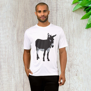 Bold Donkey Silhouette Farm Animal T-Shirt