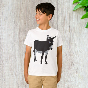 Bold Donkey Silhouette Farm Animal T-Shirt