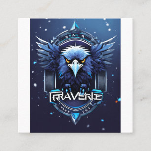 Bold Eagle Logo Business Card Professional Eagle