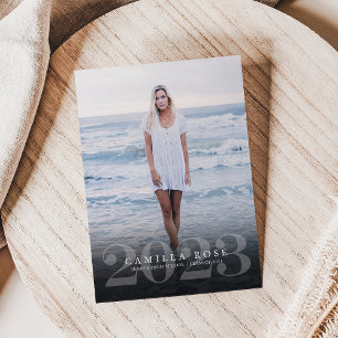 Bold Elegance 2023 Graduation Photo Announcement