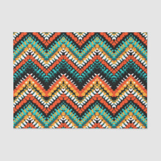 Bold Ethnic Native Tribal Pattern Tissue Paper