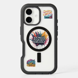 Bold-Express-Dare iPhone 16 Case
