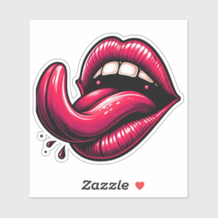 Bold Expression of a Vibrant, Motivational Message Sticker