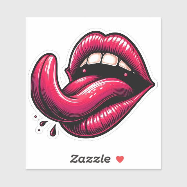 Bold Expression of a Vibrant, Motivational Message Sticker (Sheet)