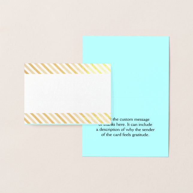 Bold & Eye-Catching "Thanks!" Card (Display)