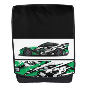 Bold Face Backpack-Sports Car Backpack