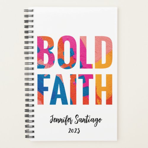 Bold Faith Inspirational Planner 2023
