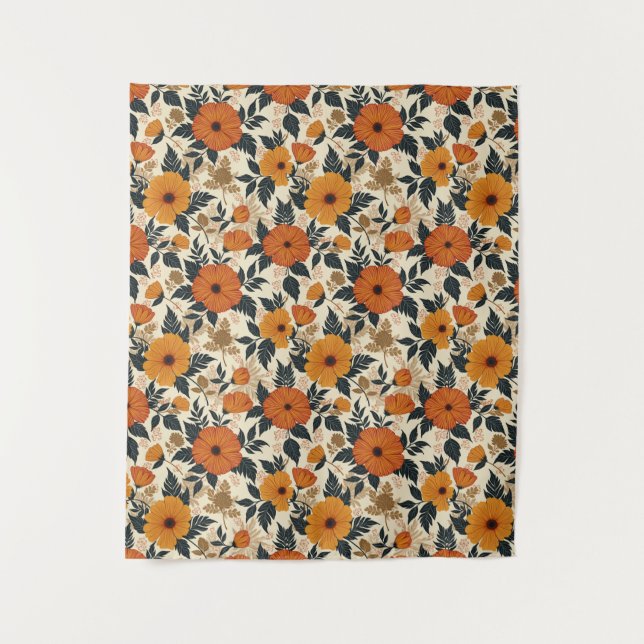 Bold Floral Geometry Backdrop (Front)