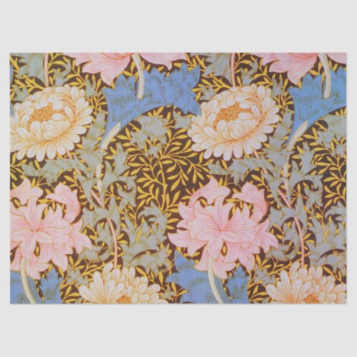 Bold Floral Wm Morris Design Tissue Paper