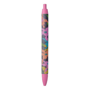 Bold Flowers Bouquet Pen