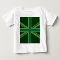 Bold Forest Green Union Jack