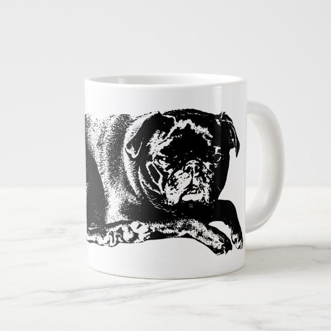 Bold Form, Cozy Reflections Giant Coffee Mug (Front Right)