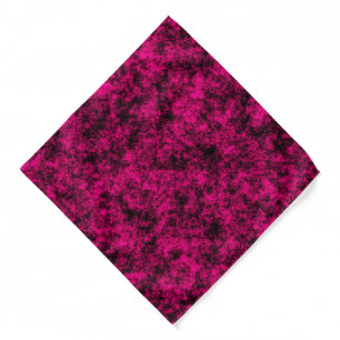 Bold Fuchsia Texture Pocket Square Bandana