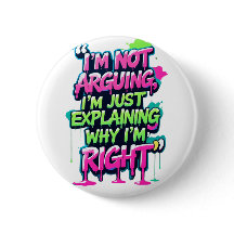 Bold Funny Quote Neon Graffiti Design