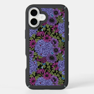 Bold garden florals iPhone 16 plus case